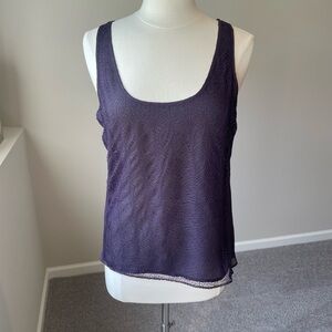 J. Crew Blue Sleeveless Tank Top